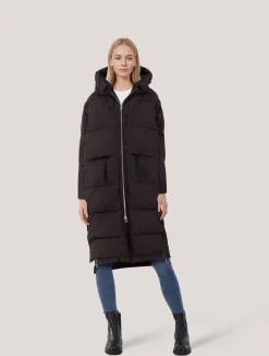 Damen Steppmantel mit Kapuze LOURDES