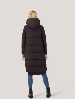 Damen Steppmantel mit Kapuze LOURDES