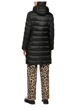 Damen Steppmantel mit Kapuze