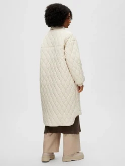 Damen Steppmantel SLFMIA QUILTED COAT B