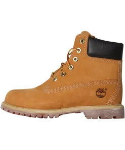 Damen Stiefel 6" Premium wheat/gold metall