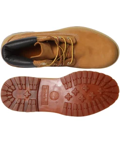 Damen Stiefel 6" Premium wheat/gold metall