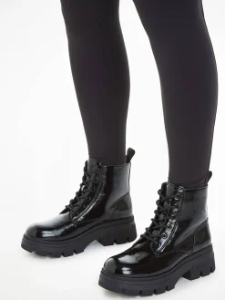 Damen Stiefel CHUNKY COMBAT