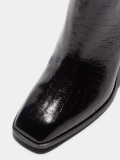 Damen Stiefeletten aus Leder LEANDRA