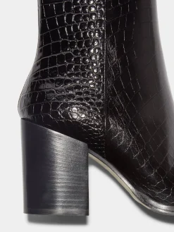 Damen Stiefeletten aus Leder LEANDRA