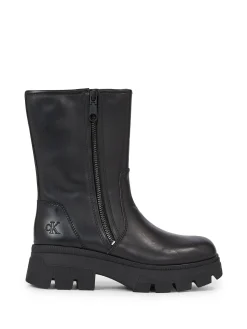 Damen Stiefeletten CHUNKY COMBAT ZIP BOOT WN