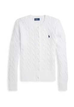 Damen Strickjacke aus Baumwolle