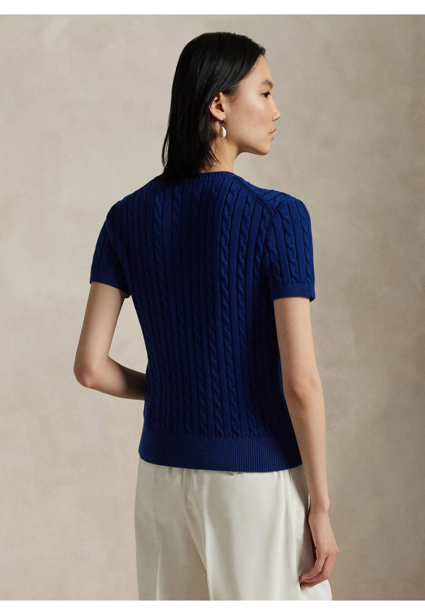 Damen Strickjacke aus Baumwolle