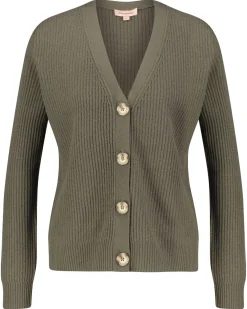 Damen Strickjacke aus Wolle mit Kaschmir