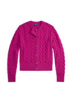 Damen Strickjacke aus Wolle und Kaschmir