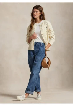 Damen Strickjacke aus Wolle und Kaschmir