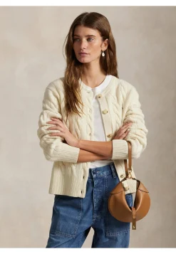 Damen Strickjacke aus Wolle und Kaschmir