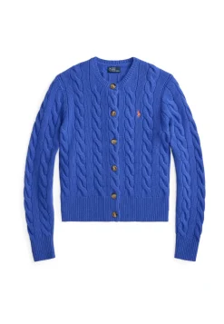 Damen Strickjacke aus Wolle und Kaschmir