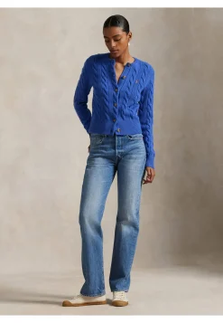 Damen Strickjacke aus Wolle und Kaschmir