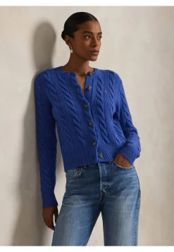 Damen Strickjacke aus Wolle und Kaschmir