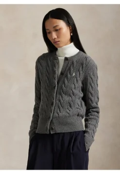 Damen Strickjacke aus Wolle und Kaschmir