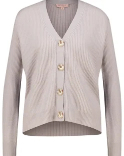 Damen Strickjacke aus Wolle mit Kaschmir