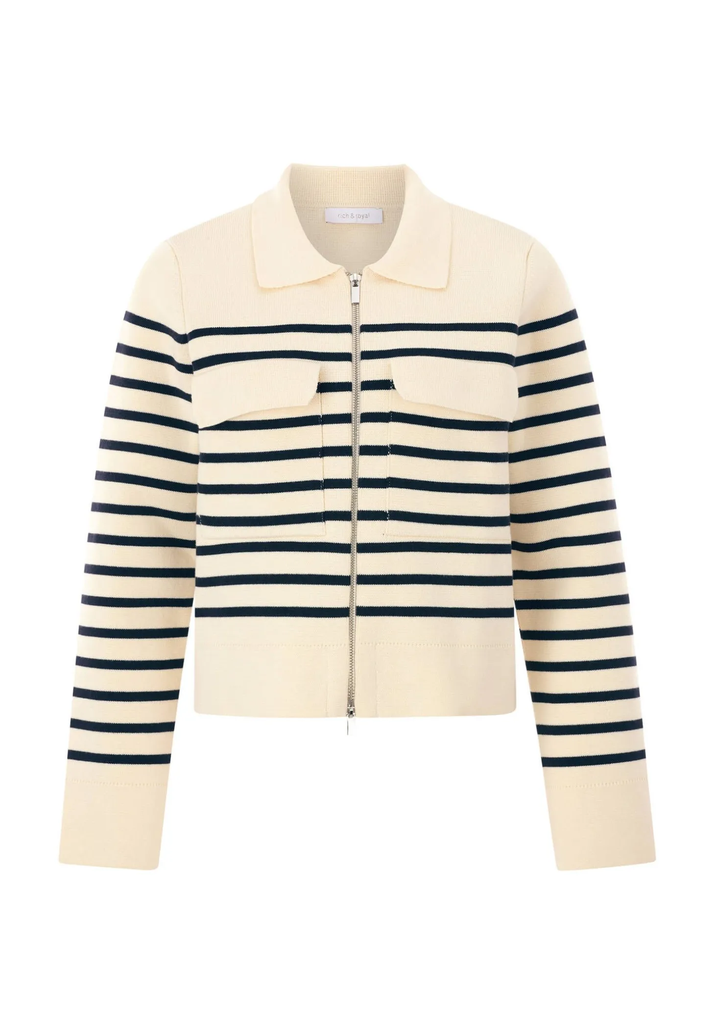 Damen Strickjacke mit Reißverschluss