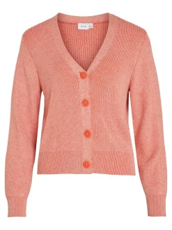 Damen Strickjacke VIRIL MULTI SHORT L/S KNIT