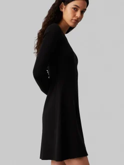 Damen Strickkleid CK INTARSIA SWEATER DRESS