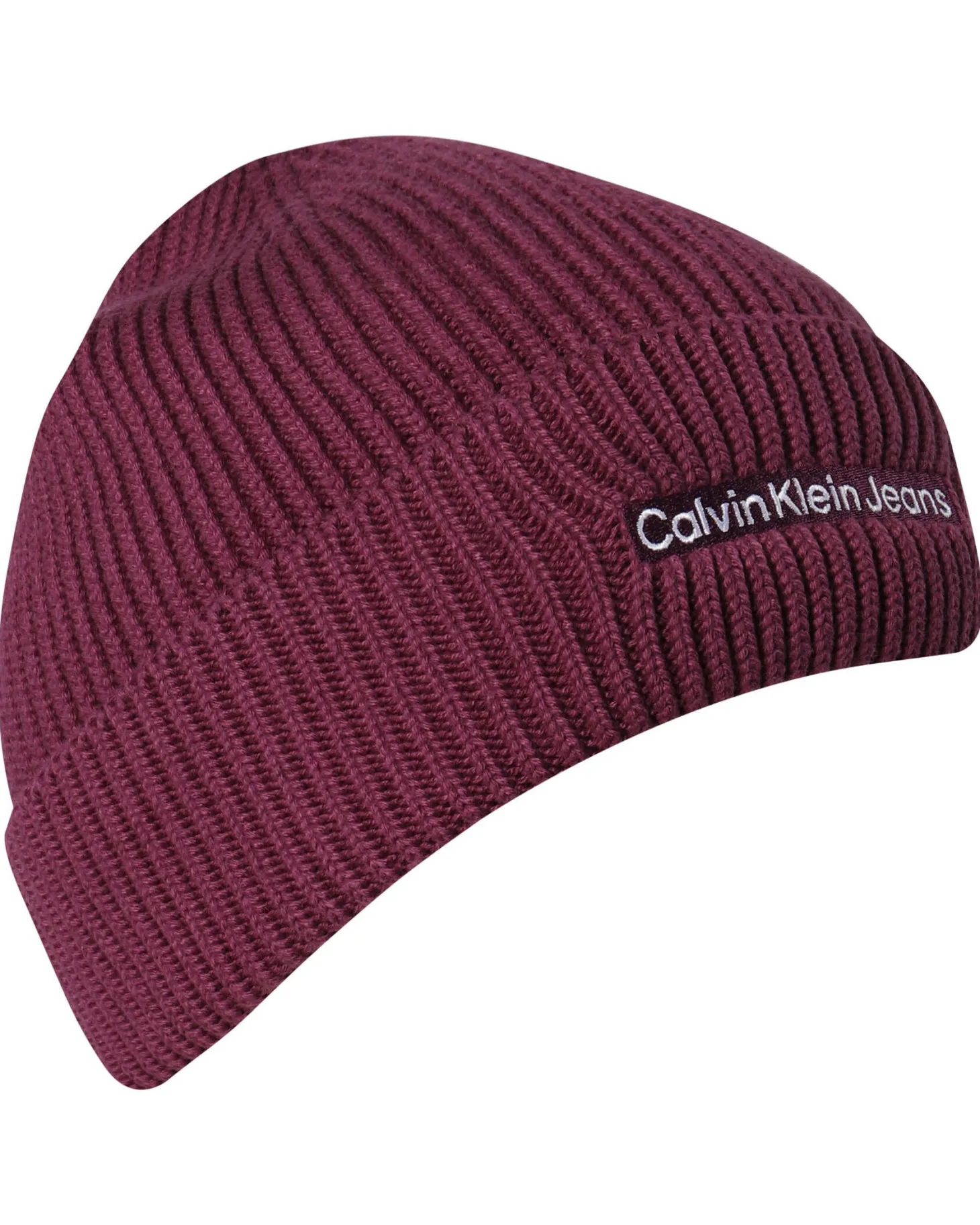 Damen Strickmütze INSTITUTIONAL PATCH BEANIE