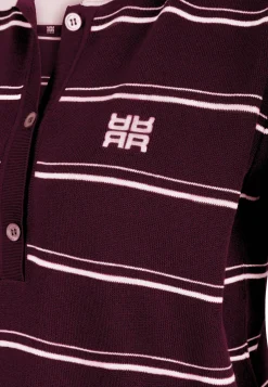 Damen Strickpoloshirt