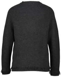 Damen Strickpullover aus Wolle mit Kaschmir