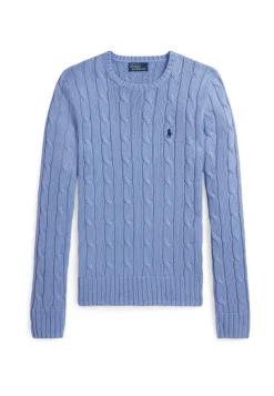 Damen Strickpullover aus Baumwolle