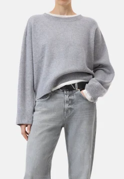 Damen Strickpullover aus Merinowolle