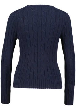 Damen Strickpullover aus Baumwolle