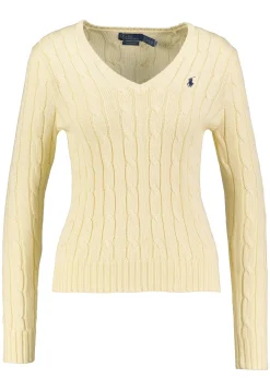 Damen Strickpullover aus Baumwolle