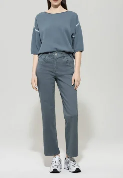 Damen Strickpullover aus Wolle-Kaschmir-Mix