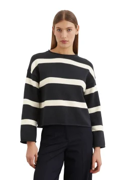 Damen Strickpullover aus Bio-Baumwolle Oversize Fit