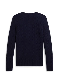 Damen Strickpullover aus Wolle und Kaschmir