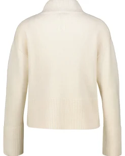 Damen Strickpullover aus Wolle mit Kaschmir