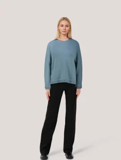 Damen Strickpullover aus Wolle mit Kaschmir