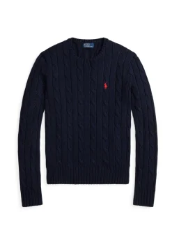 Damen Strickpullover aus Baumwolle