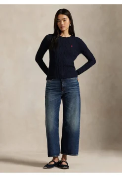 Damen Strickpullover aus Baumwolle