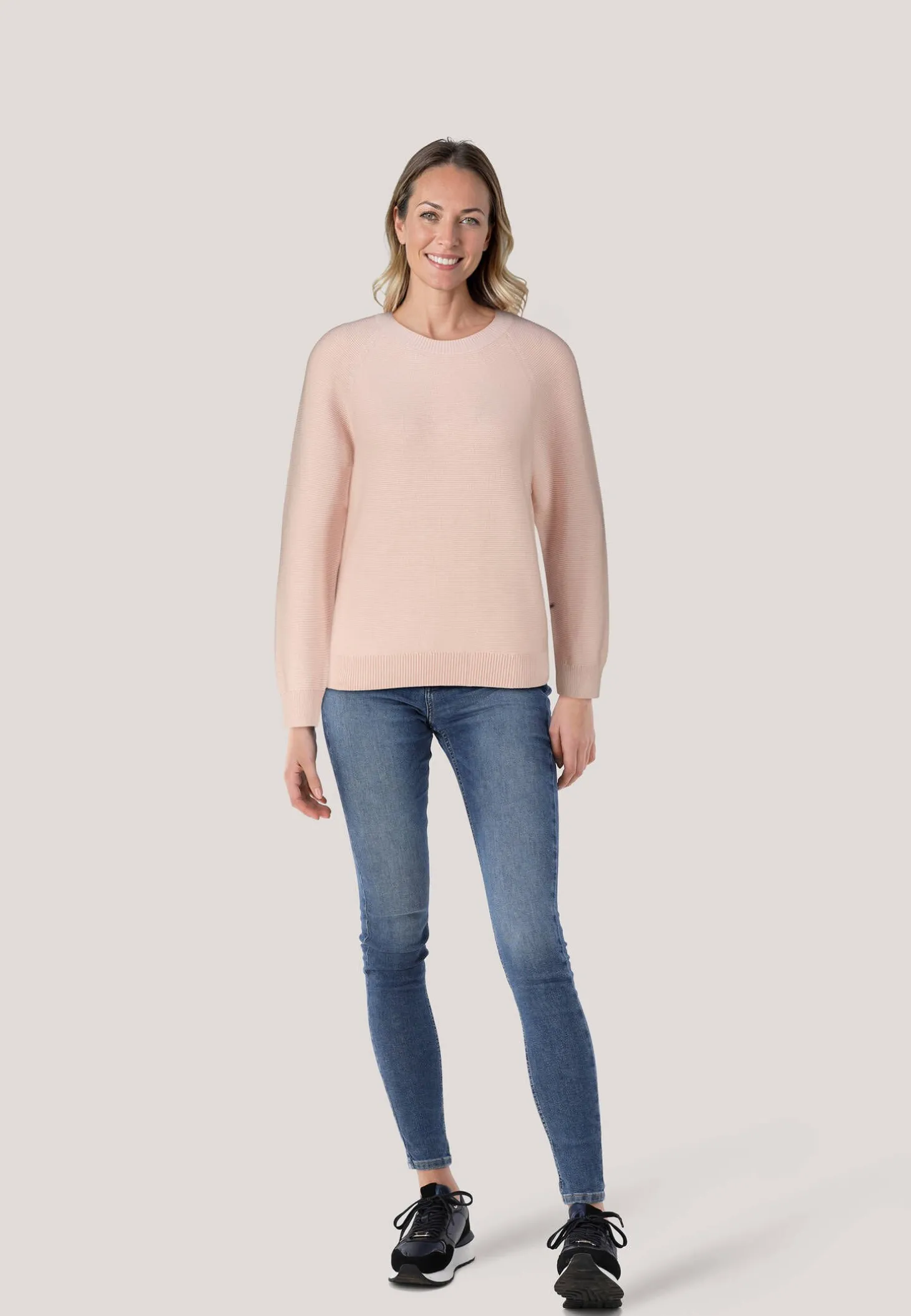 Damen Strickpullover aus Baumwolle FOVILA