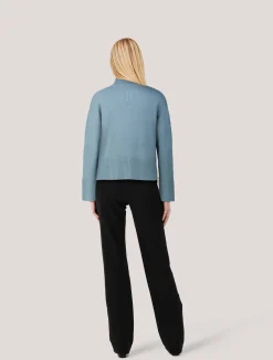 Damen Strickpullover aus Wolle mit Kaschmir