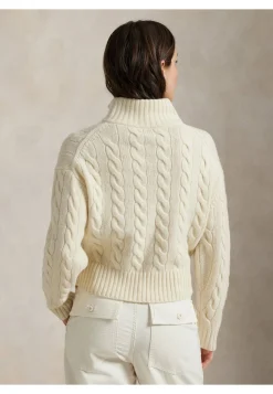 Damen Strickpullover aus Wolle und Kaschmir