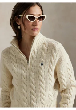 Damen Strickpullover aus Wolle und Kaschmir