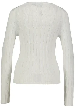 Damen Strickpullover aus Baumwolle