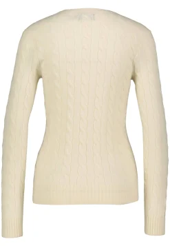 Damen Strickpullover aus Wolle und Kaschmir