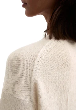 Damen Strickpullover aus Wollmix