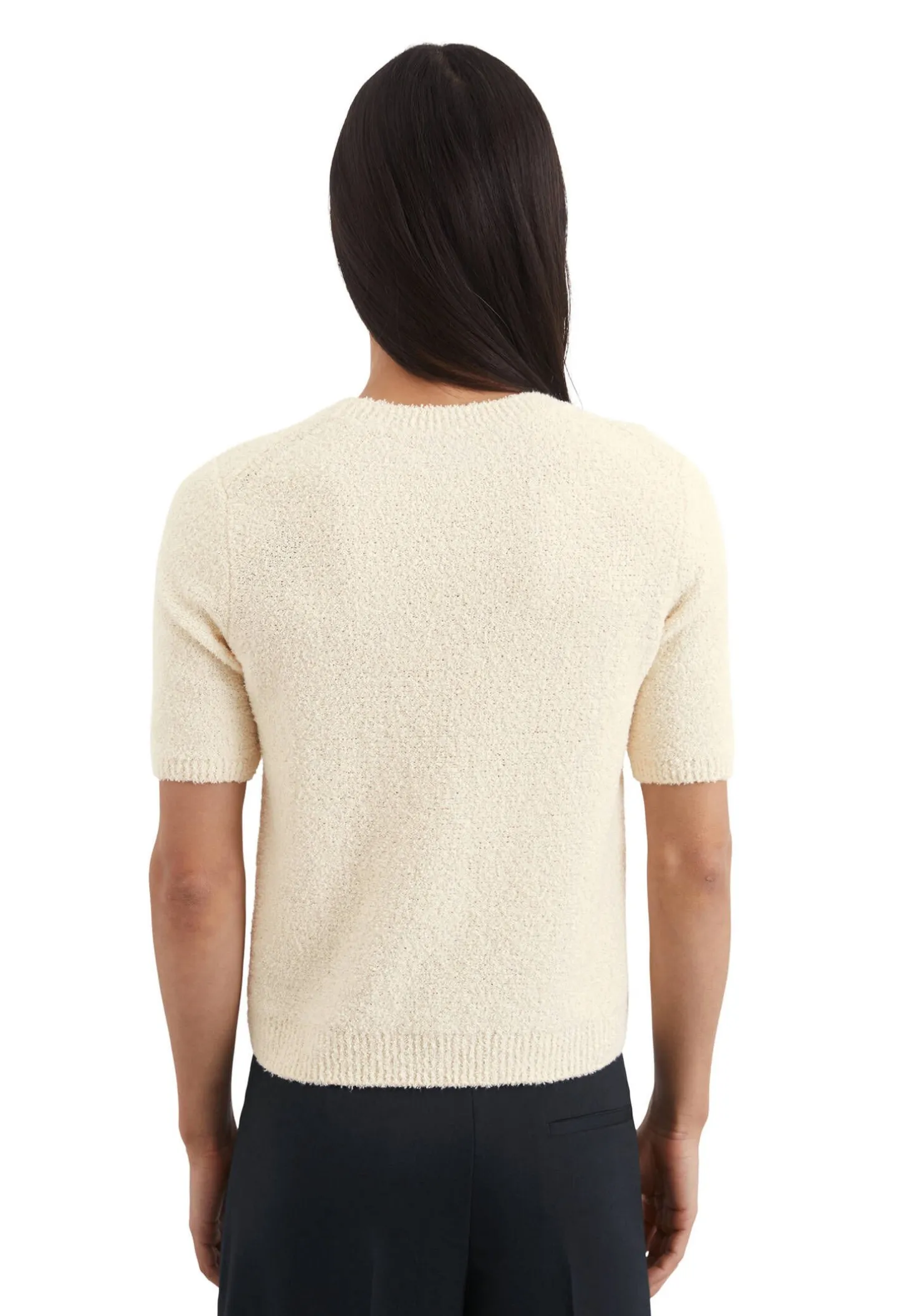 Damen Strickpullover mit Bio-Baumwolle Slim Fit