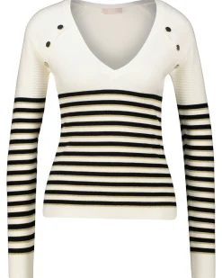 Damen Strickpullover mit Viskose