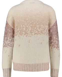 Damen Strickpullover mit Wolle und Alpaka