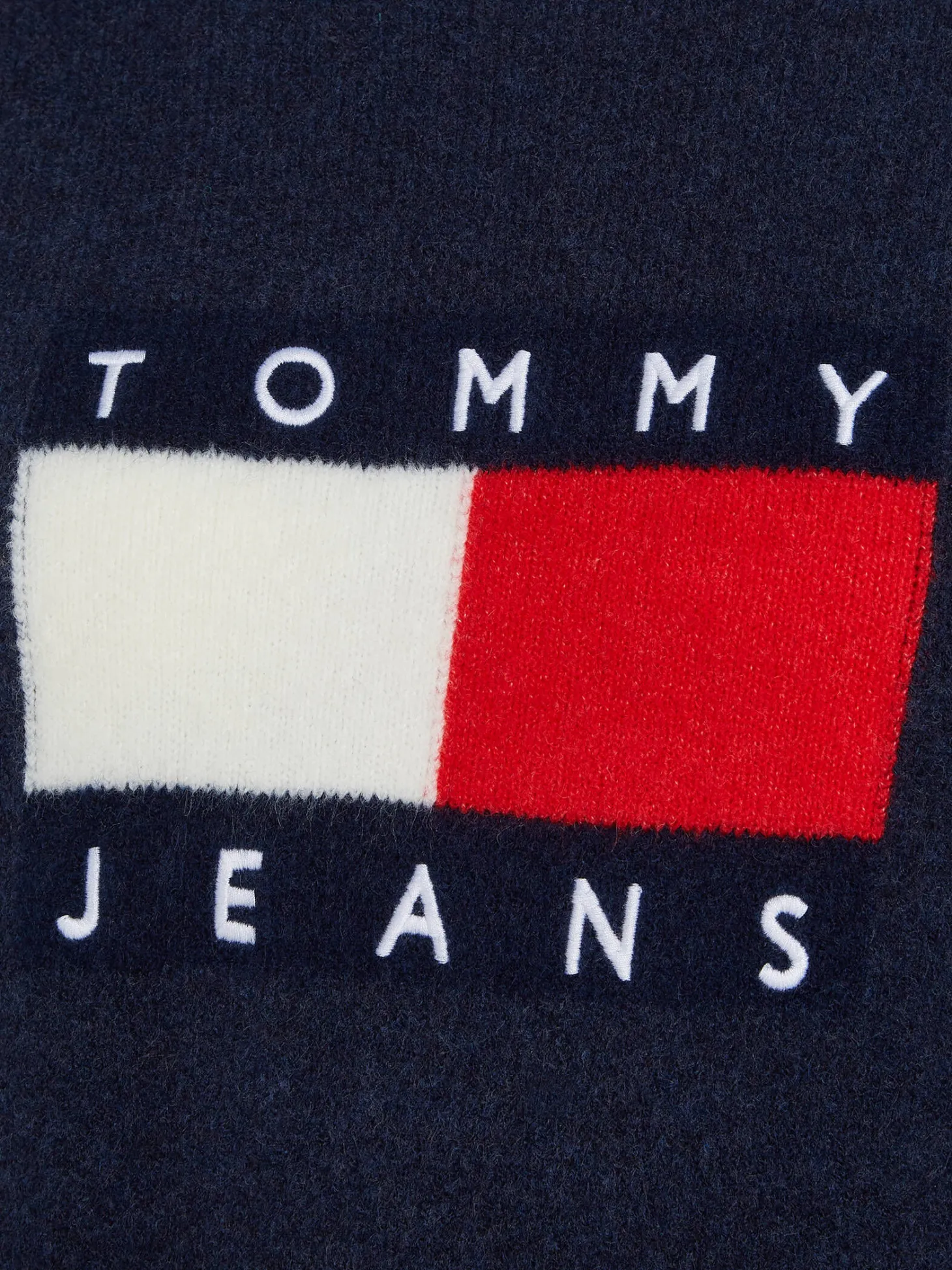 Damen Strickpullover mit Wolle TJW MELANGE FLAG SWEATER EXT