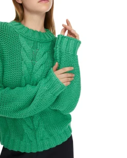Damen Strickpullover mit Wolle